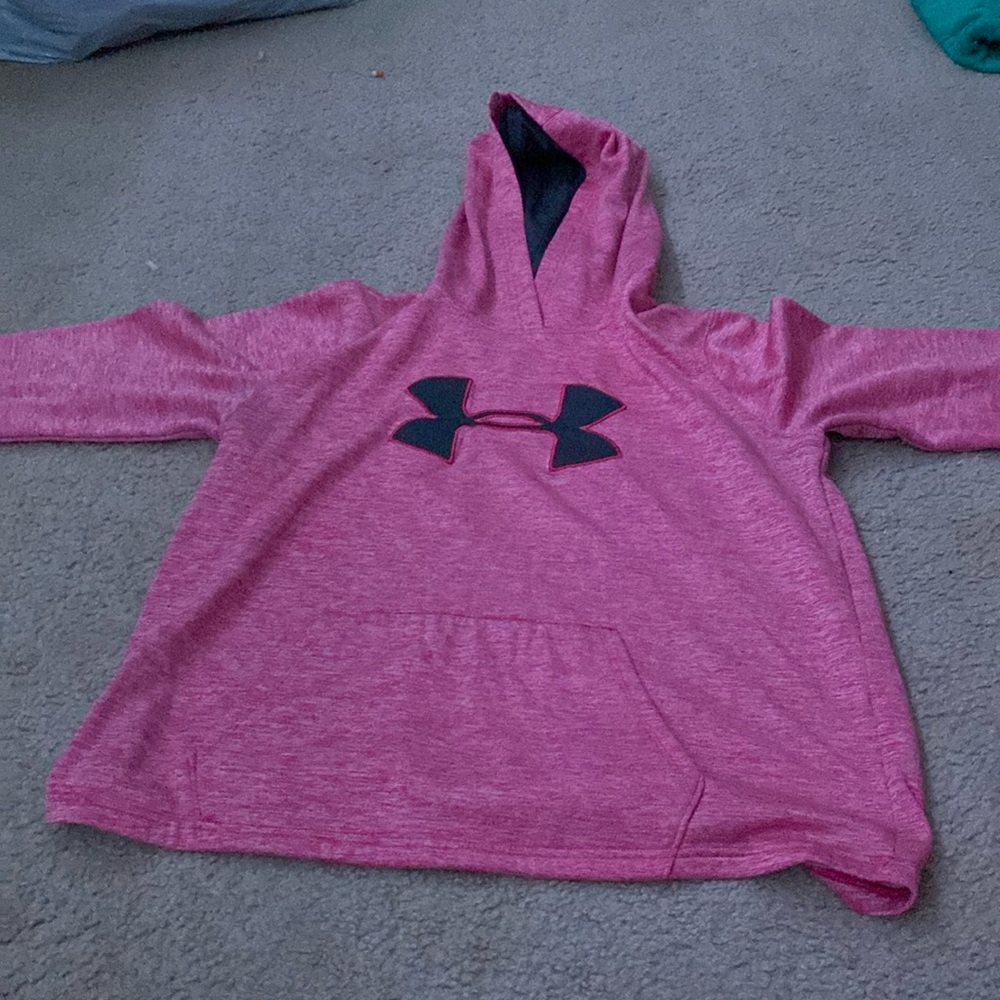 Pink under Armour sweatshirt